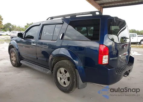 2006 Nissan Pathfinder Se из США, поврежденный, VIN 5N1AR18U56C681377